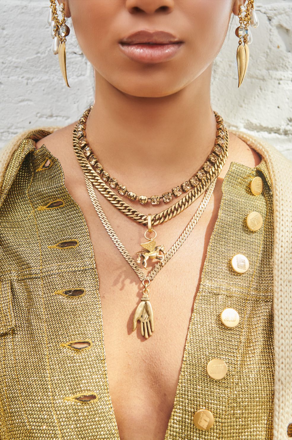 Gilded Phoenix Necklace