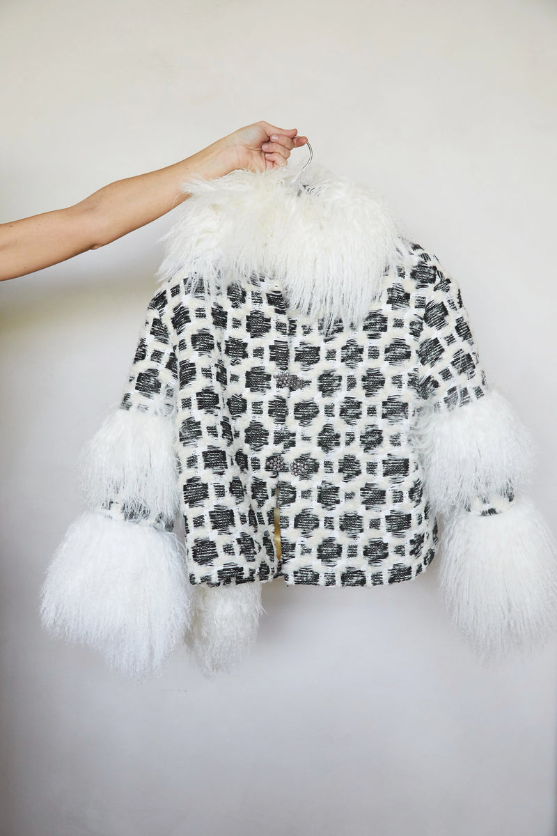Tete by Odette x DLEX Brocade Fur Jacket