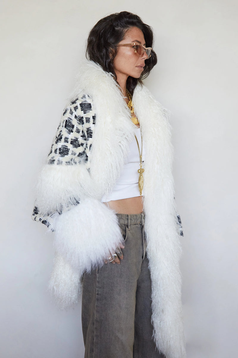Tete by Odette x DLEX Brocade Fur Jacket