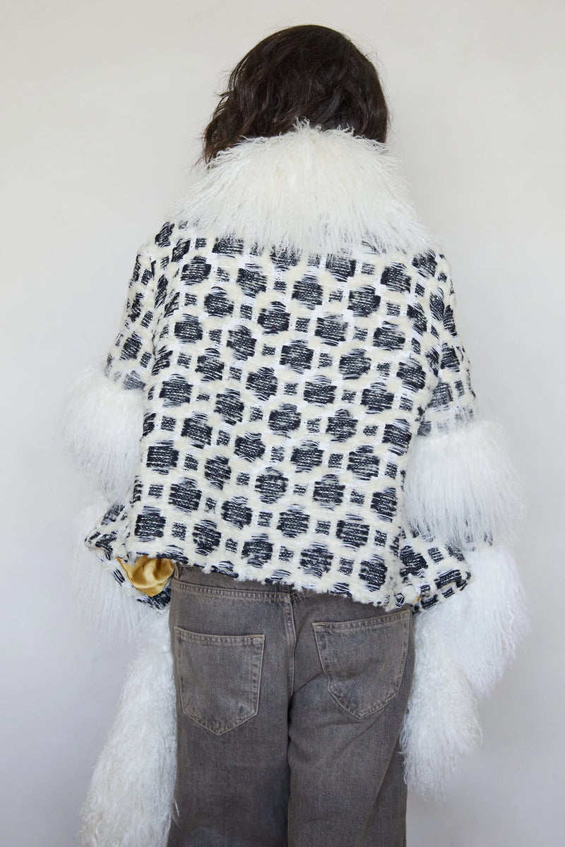 Tete by Odette x DLEX Brocade Fur Jacket