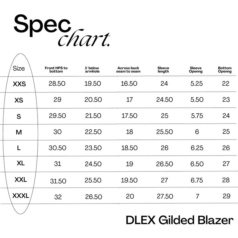 DLEX Gilded Blazer