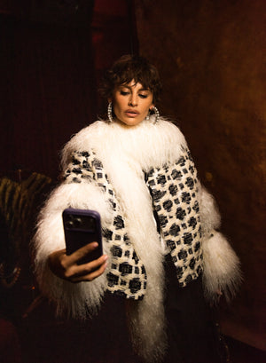 Tete by Odette x DLEX Brocade Fur Jacket