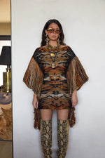 Tete by Odette x DLEX Fringed Poncho