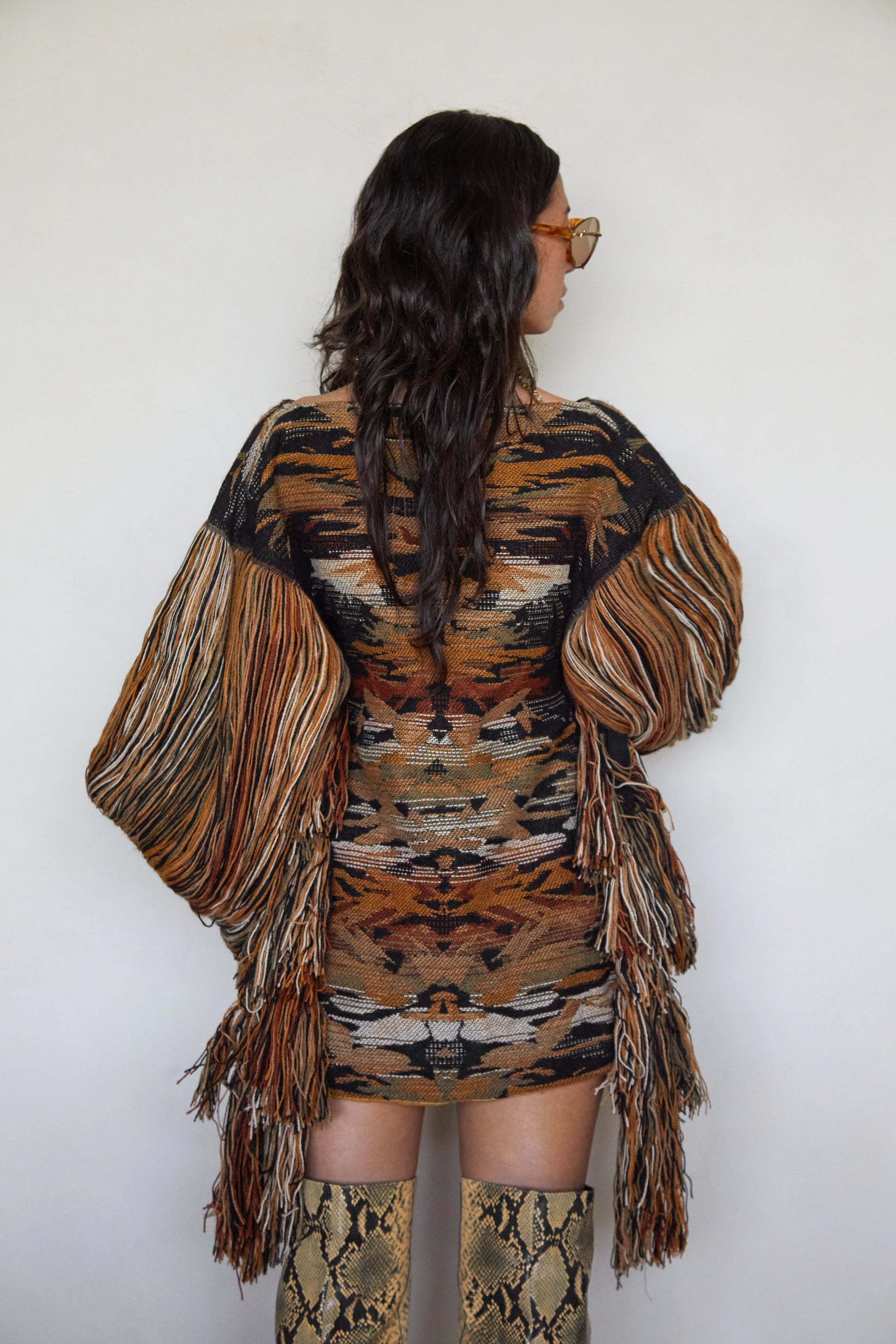 Tete by Odette x DLEX Fringed Poncho