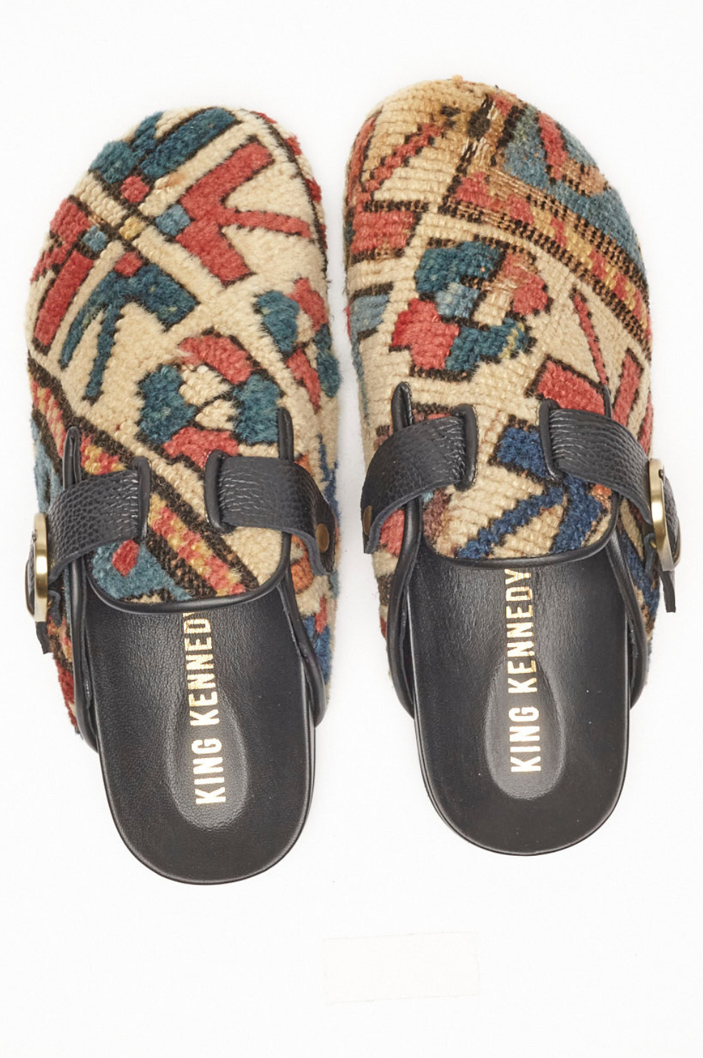 King Kenndey Rug Mules M11