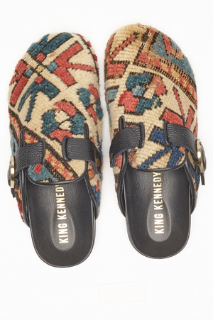 King Kenndey Rug Mules M11