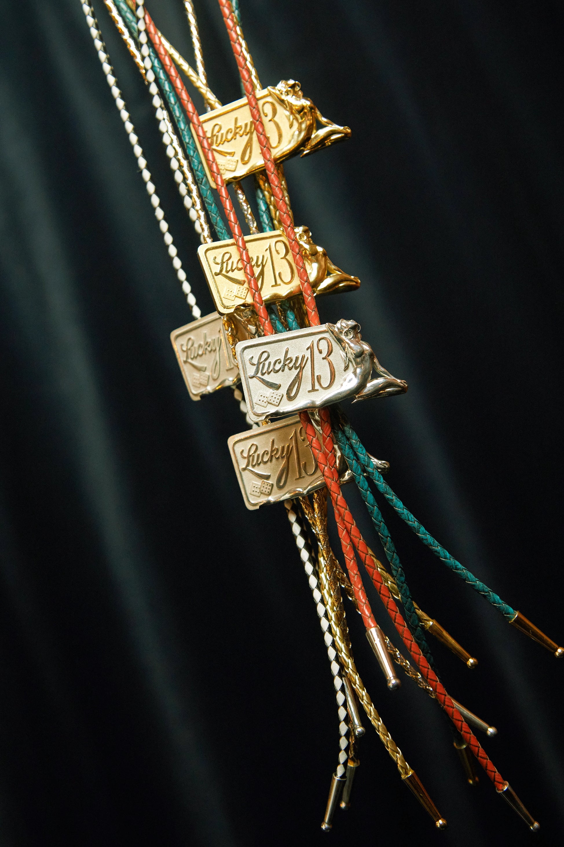 ESTD Lucky 13 Lariat Necklace