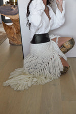 Tete by Odette x DLEX  Crochet Wrap Skirt