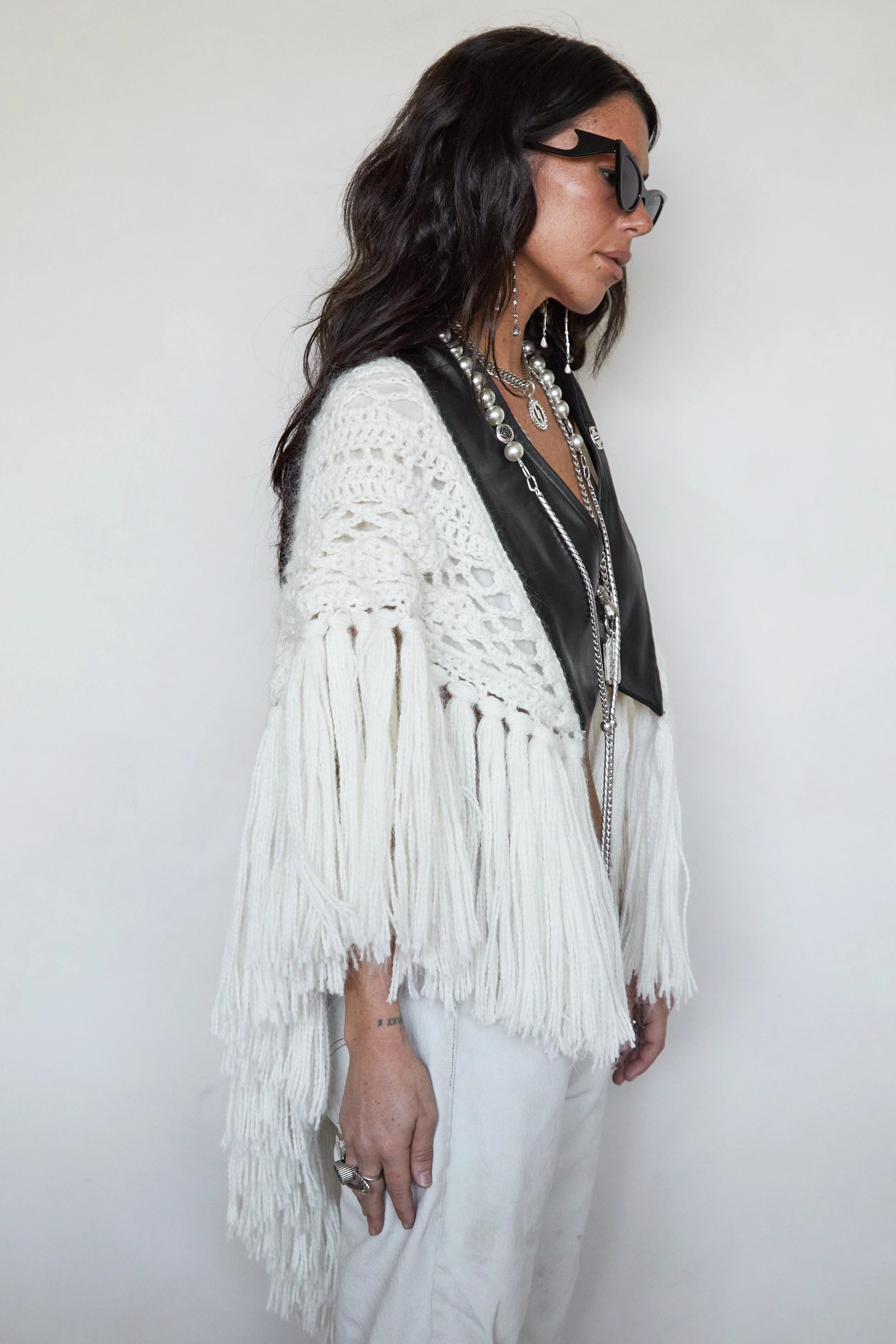 Tete by Odette x DLEX  Crochet Wrap Skirt
