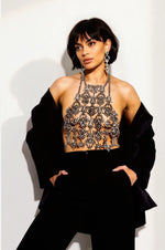 Ophelia Bejeweled Top