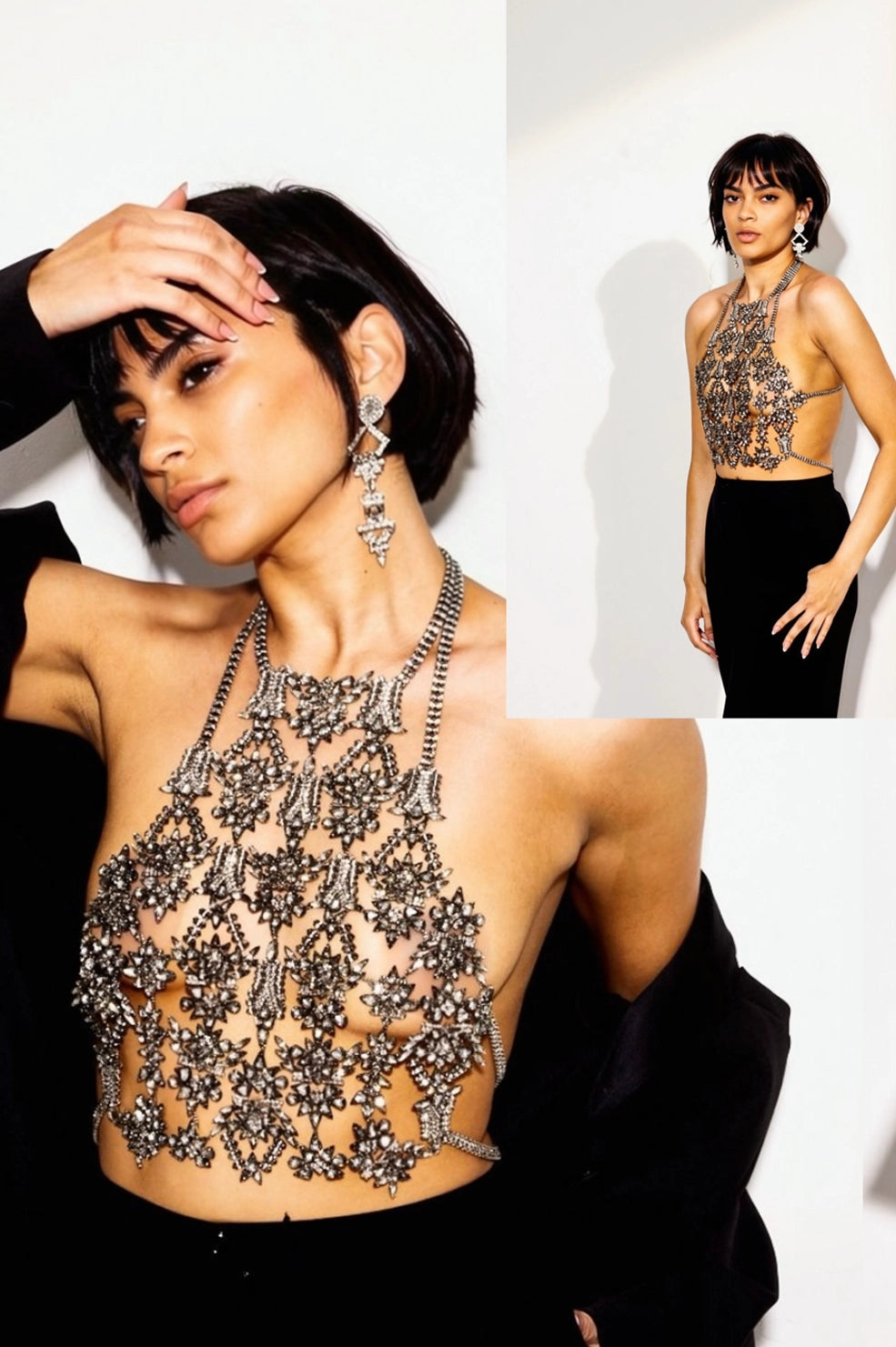 Ophelia Bejeweled Top