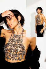 Ophelia Bejeweled Top