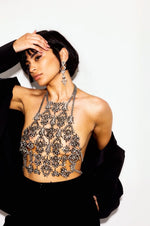 Ophelia Bejeweled Top