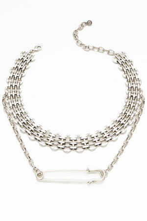 Silver Sadie Necklace