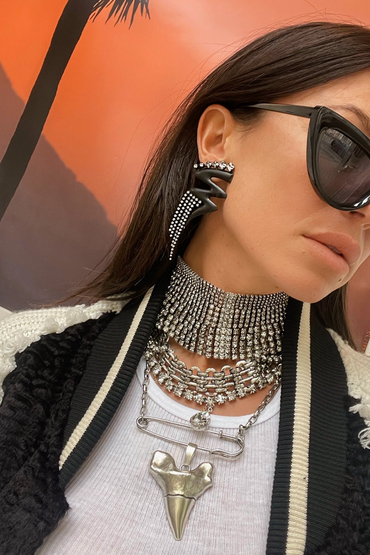 Luxury Chain Necklace | Silver Plated Plated | Vintage Style
