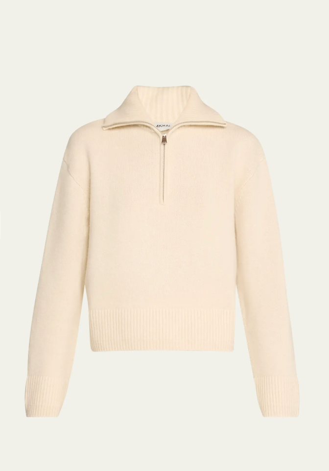 Henley Knit Pullover Sweater