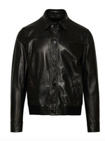 Salvatore Santoro Black Leather Jacket