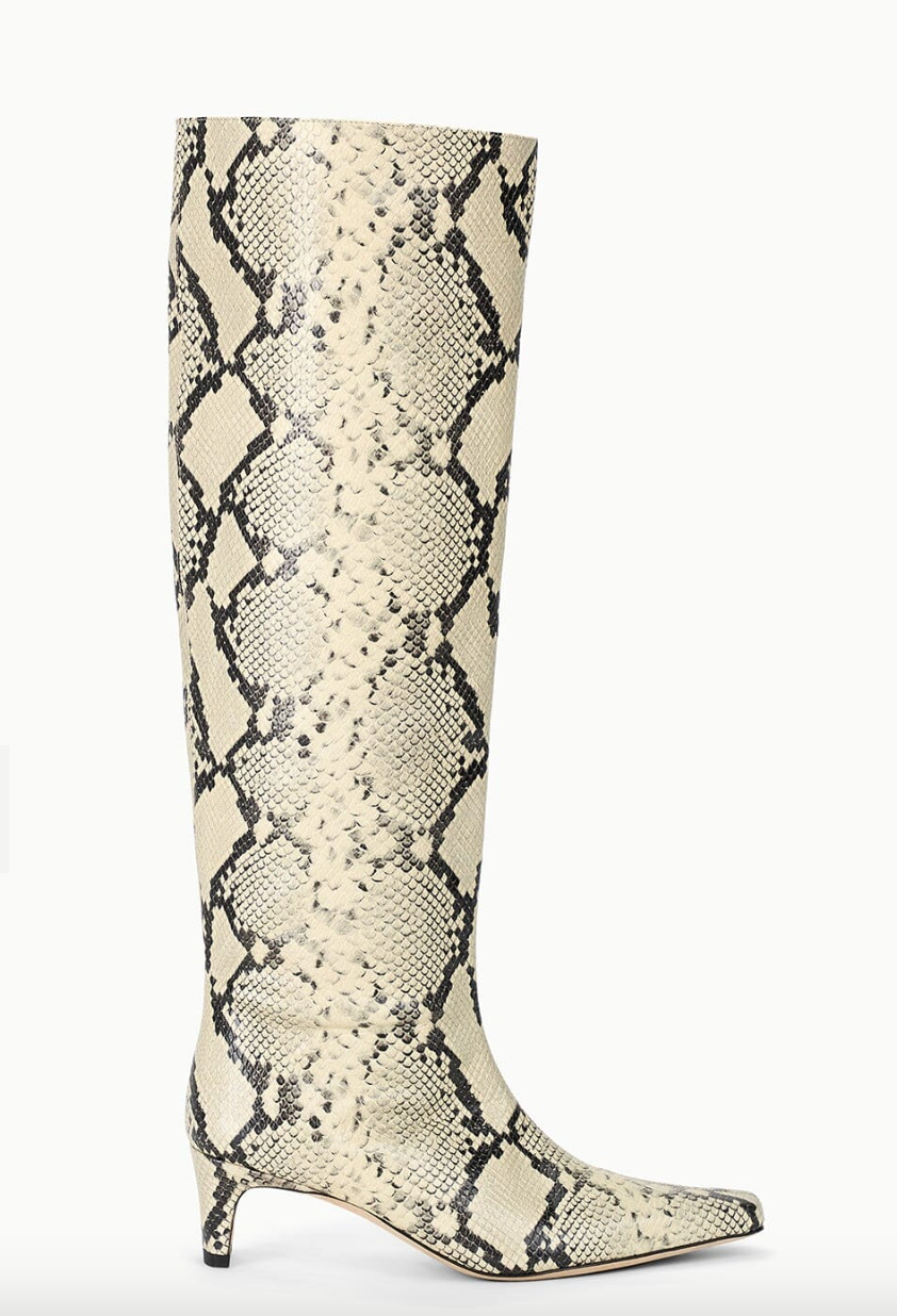 Staud Snakeskin Boot