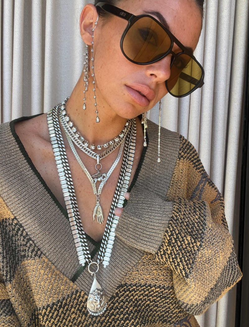 Silver Fiona Earrings