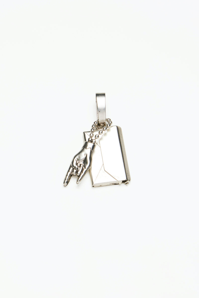 DYLAN LEX Return To Sender Charm | Antique Silver Plated