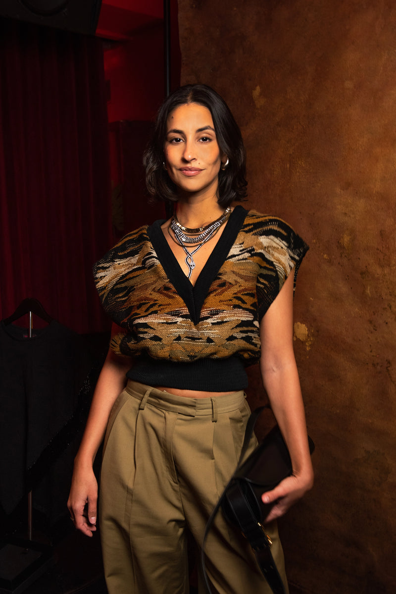 Tete by Odette x DLEX  V Neck Vest