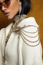 Vesper Shoulder Brooch