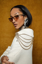 Vesper Shoulder Brooch