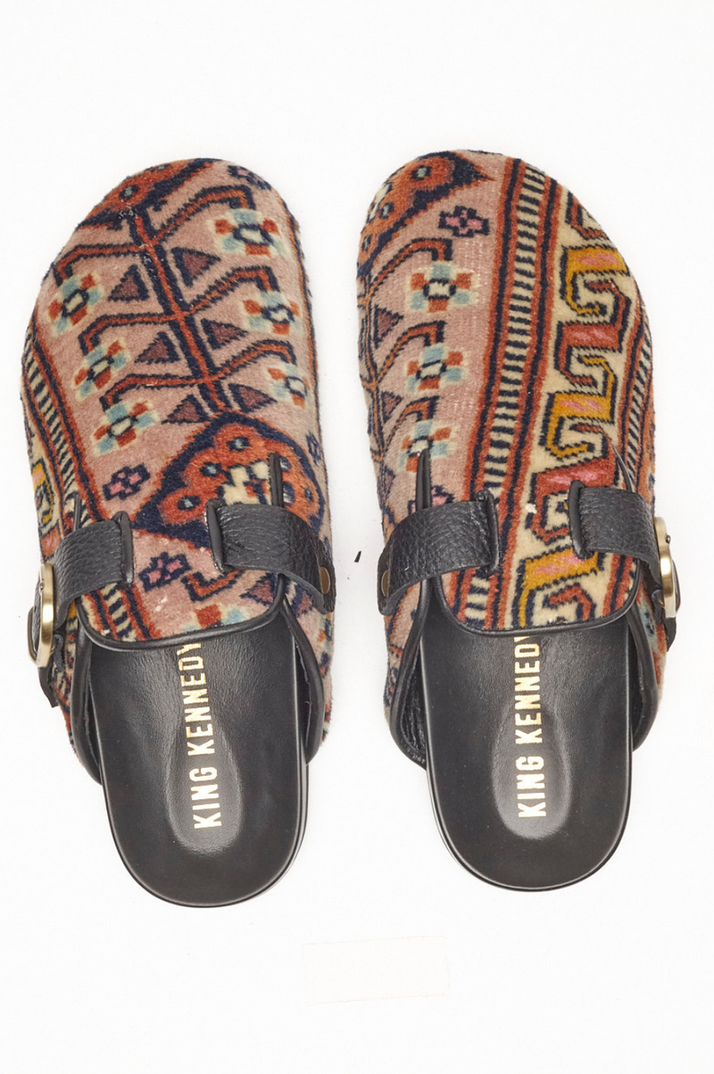 King Kenndey Rug Mules M12
