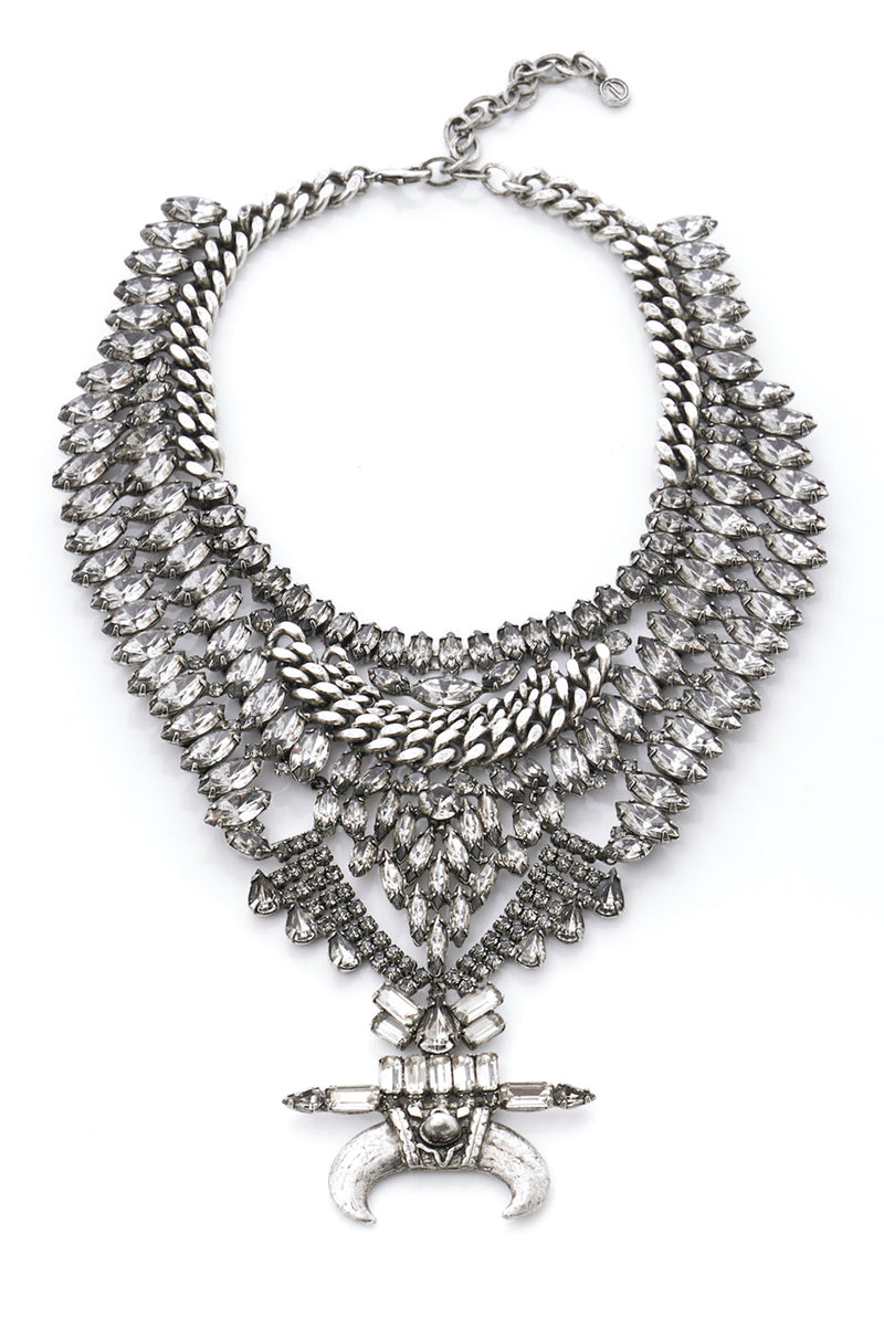 DYLAN LEX Bowie Necklace | Crystal Statement Jewelry