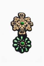 Emerald Brooch