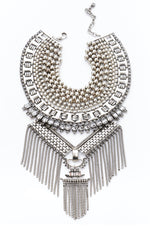 DYLANLEX Falkor VI Necklace | Statement Silver Necklace