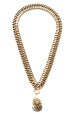 DYLAN LEX Gilded Holden Charm Holder Necklace