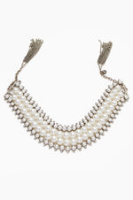 DYLAN LEX Sarah Choker | Pearl and Crystal Choker