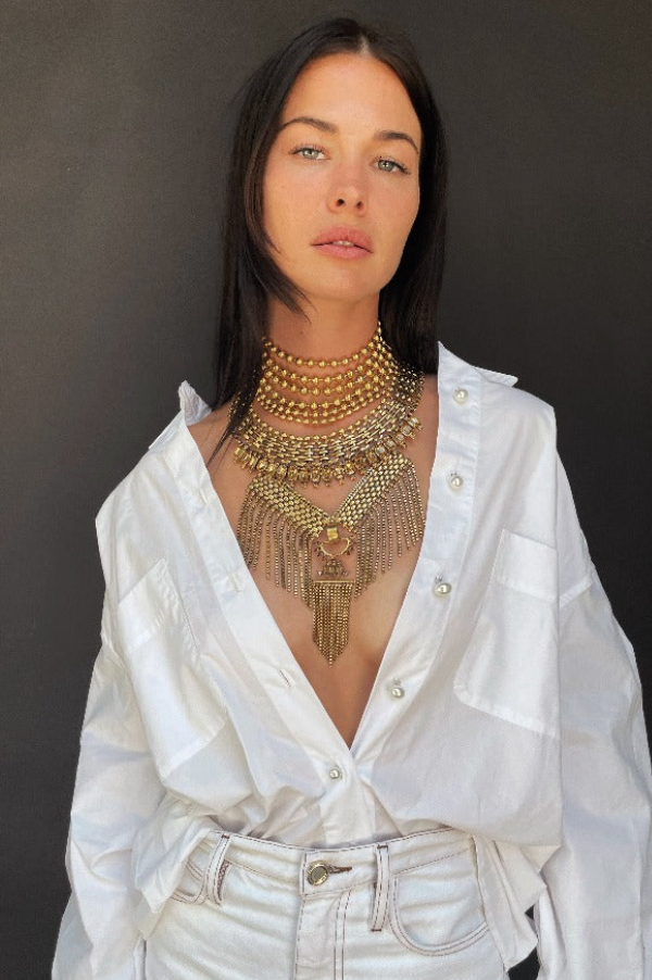 Gilded Falkor VI Necklace